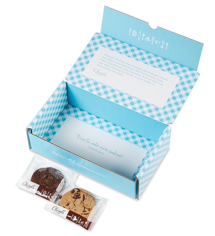 Buttercream-Frosted Walnut Carrot Cake Cookie Flavor Box